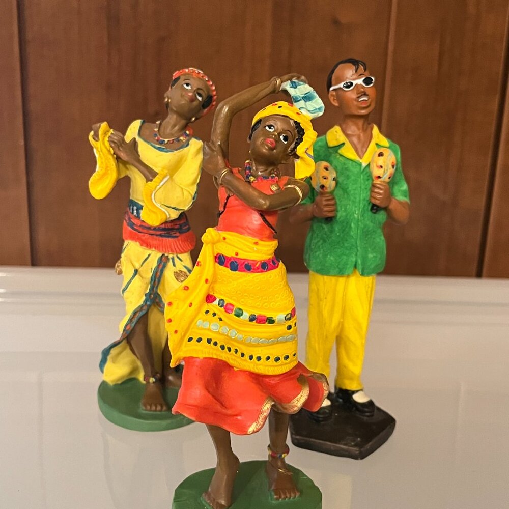 Vintage Mixed Lot‎ African-American Themed Figurines (Set of 3) (Many listed)